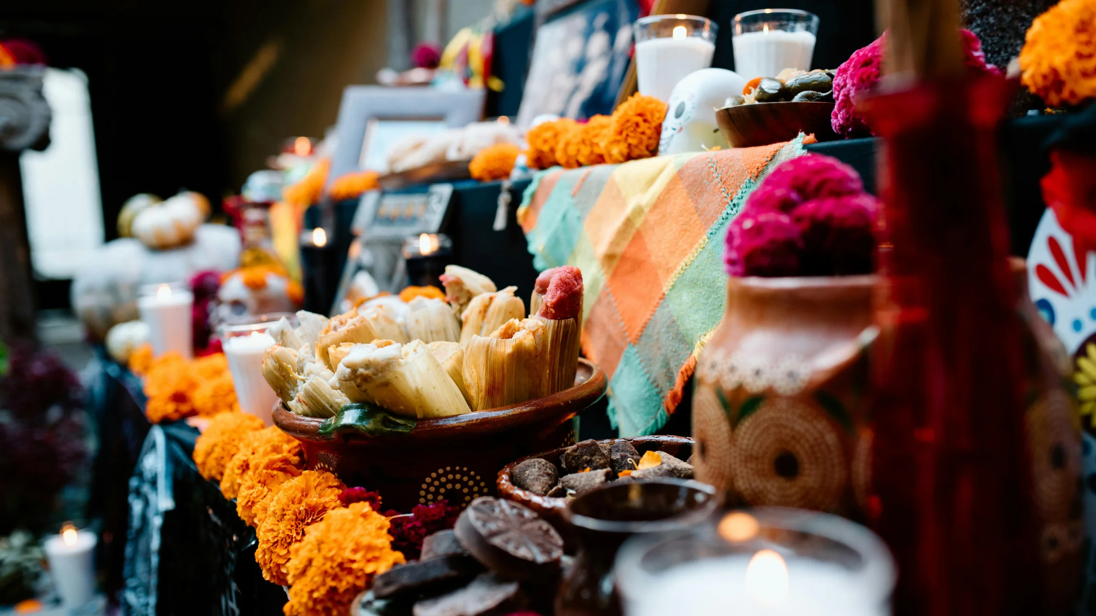 altar de muertos mexicano